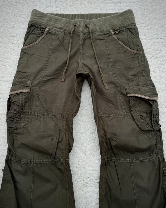 G.O.A Flared Military Cargo Pants