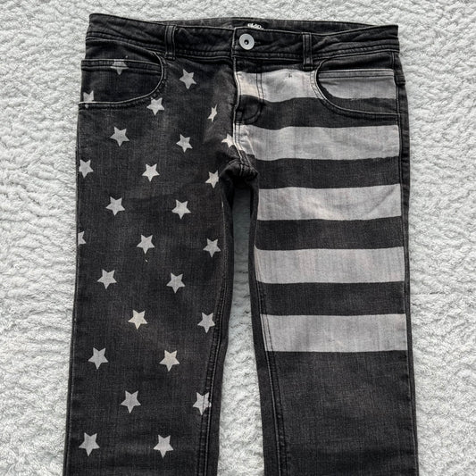 Glad News US Flag Skinny Jeans