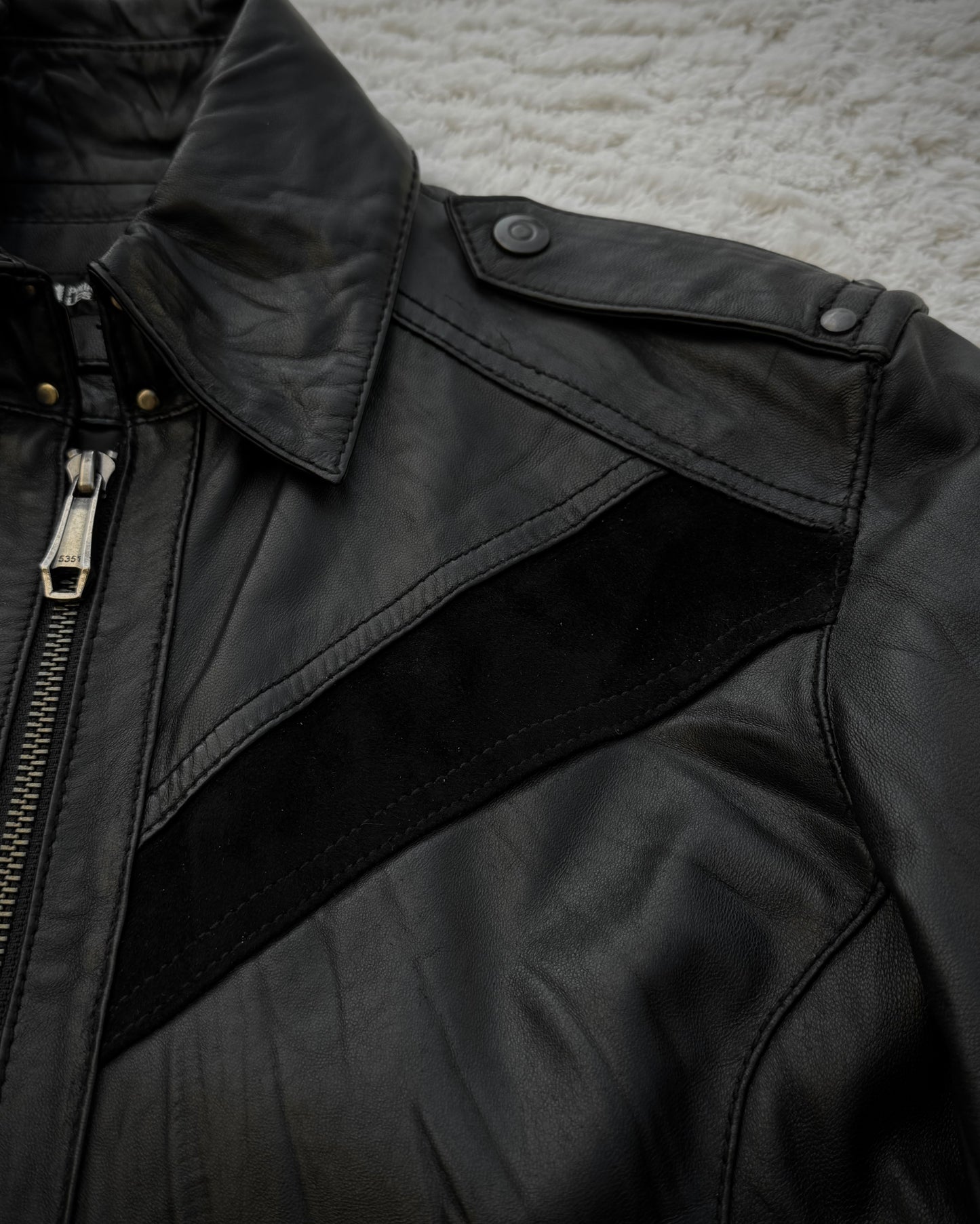 5351 Pour Les Hommes Leather Jacket