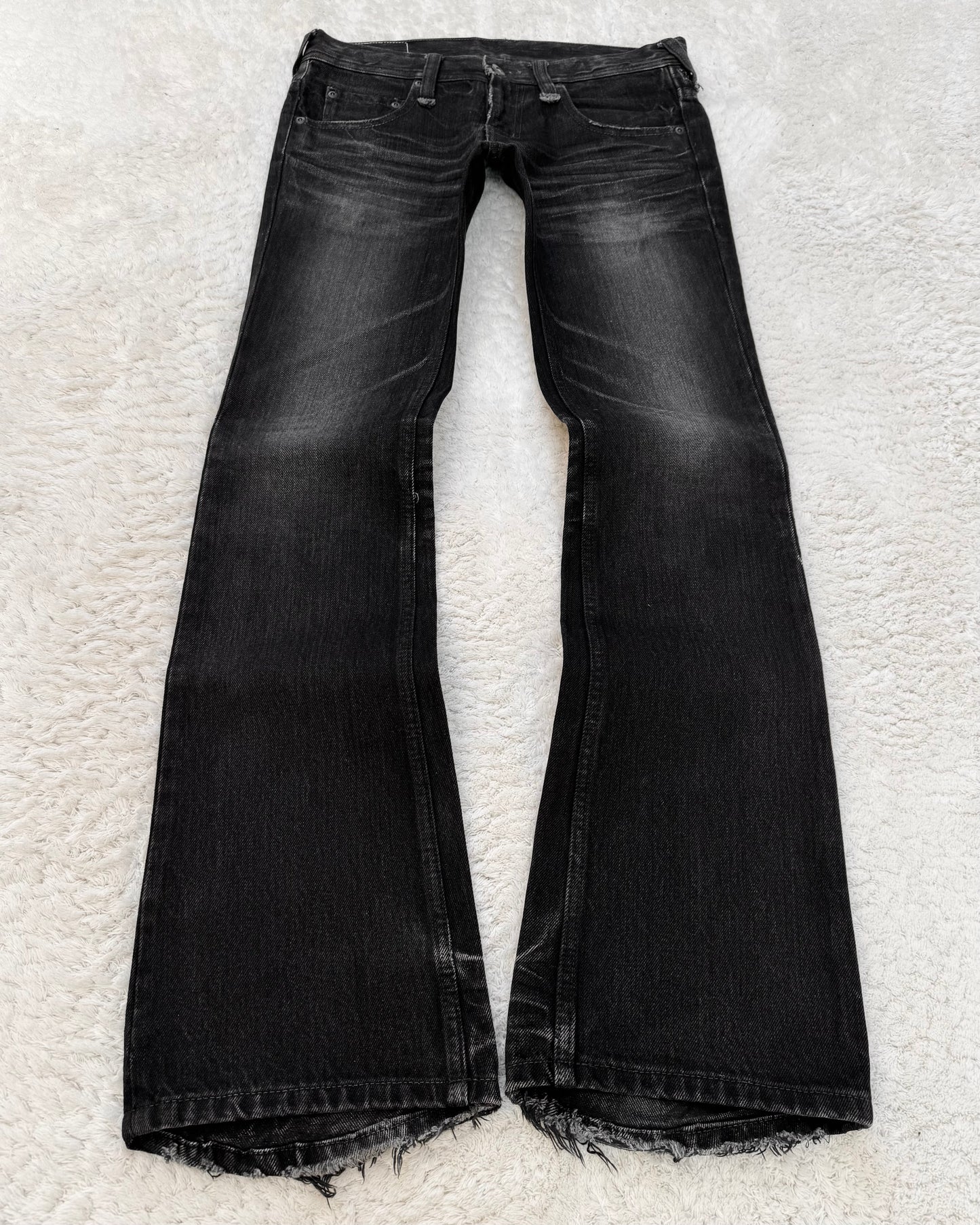 Charmcult Whisker Washed Slim Bootcut Jeans