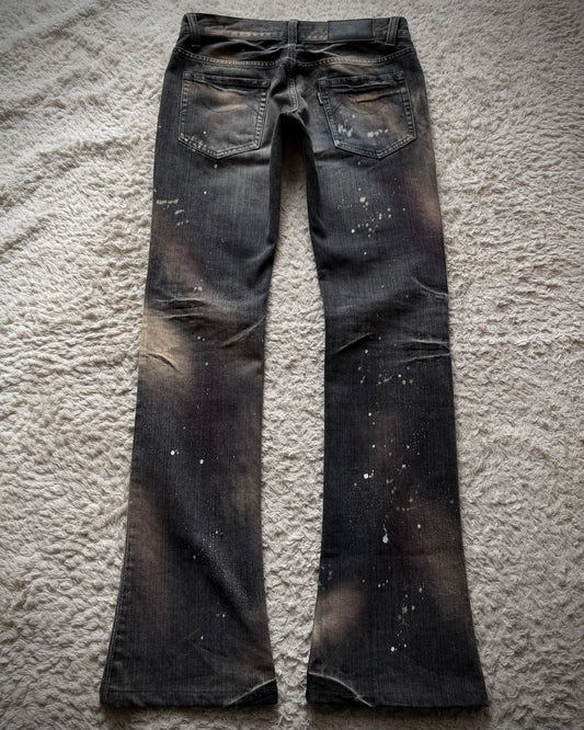 Tornado Mart Galaxy Washed Slim Bootcut Jeans