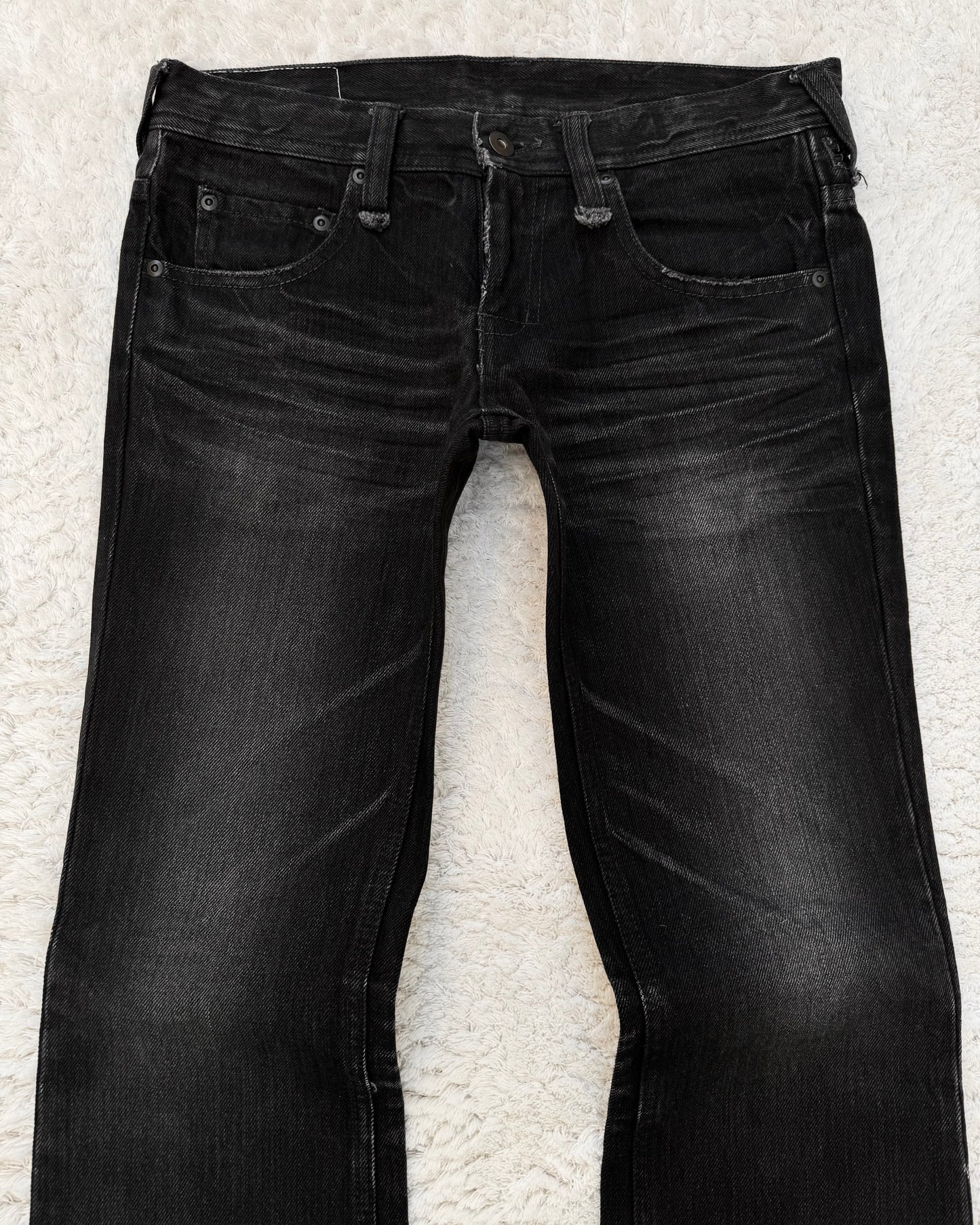 Charmcult Whisker Washed Slim Bootcut Jeans