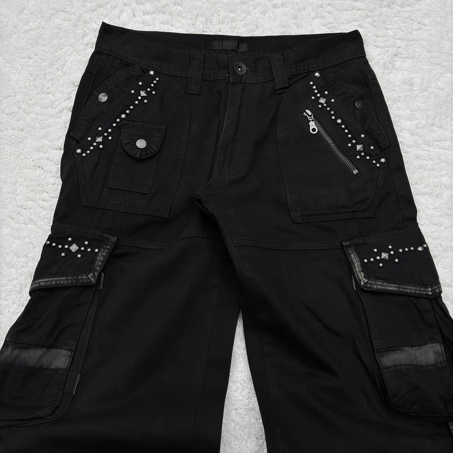 Midas Baggy Studded Cargo Pants
