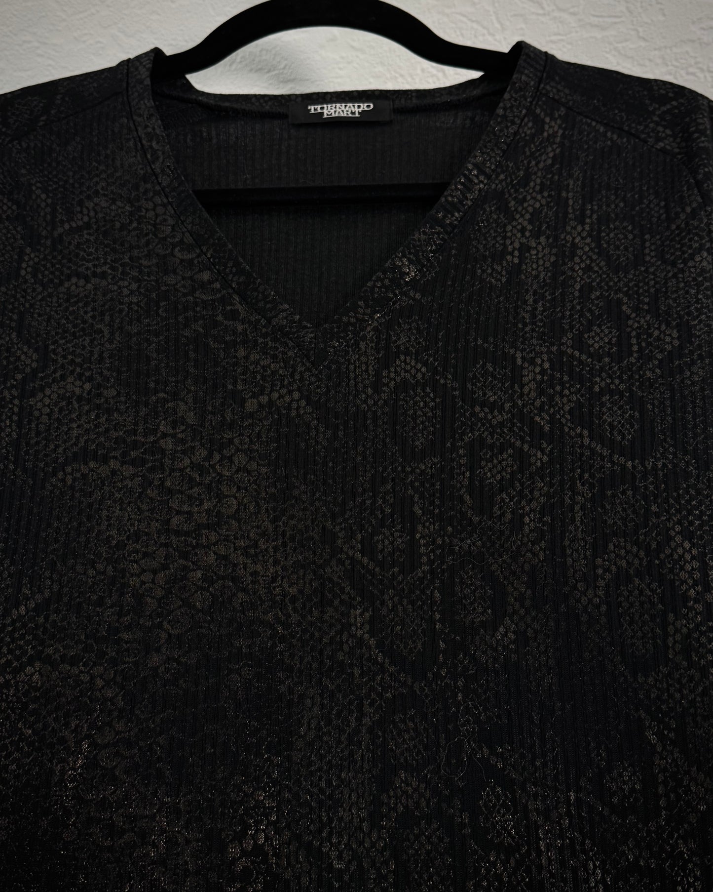 Tornado Mart Snakeskin Pattern Longsleeve