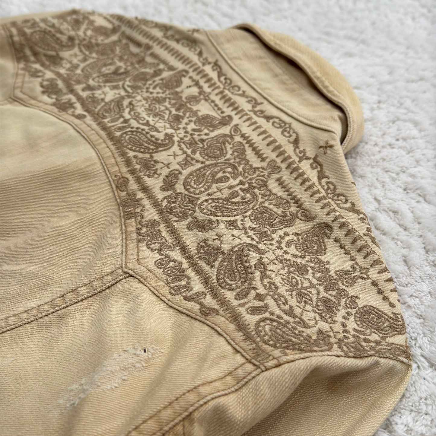 In The Attic Sandy Paisley Button Up Shirt