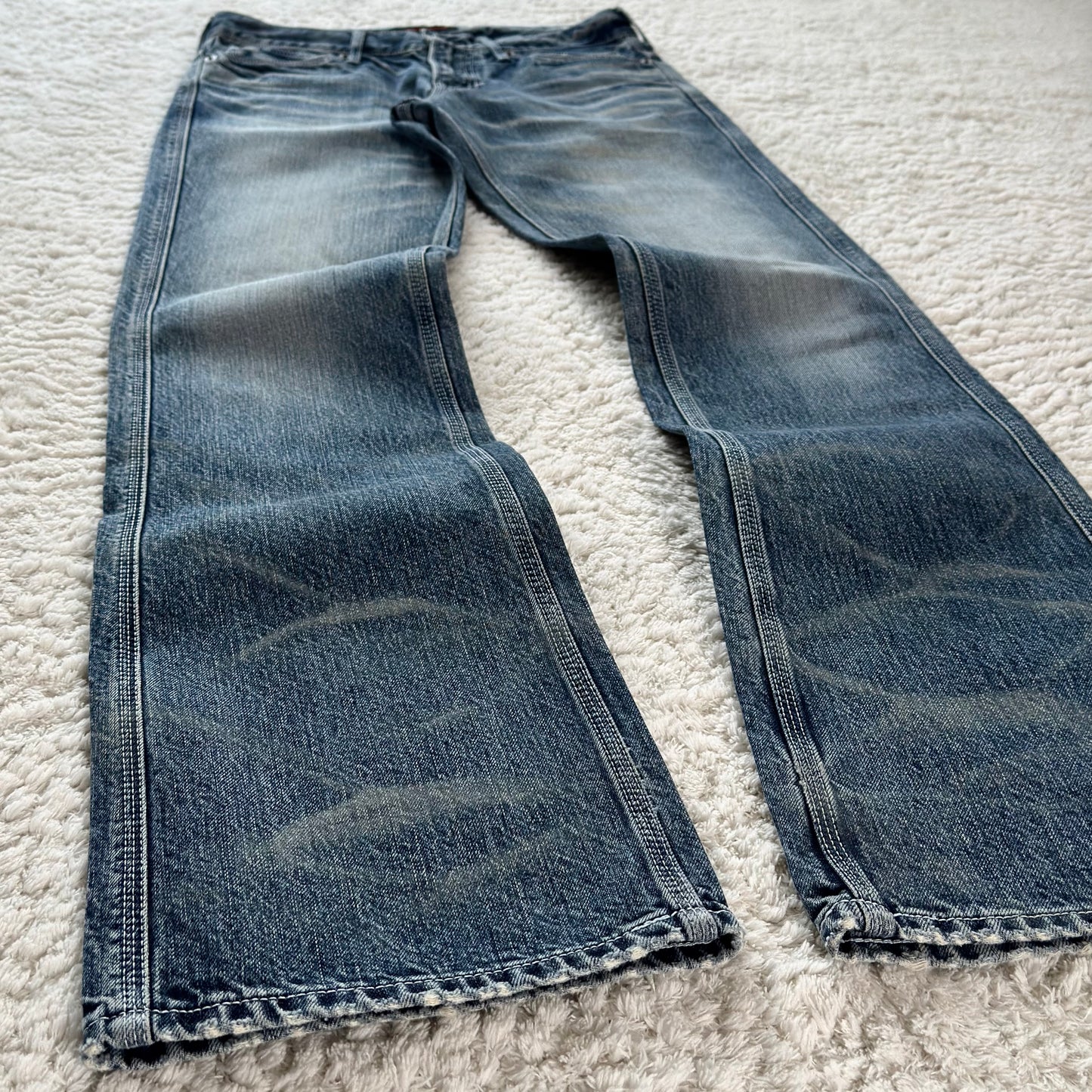 Made In Nippon Washed Bootcut Jeans