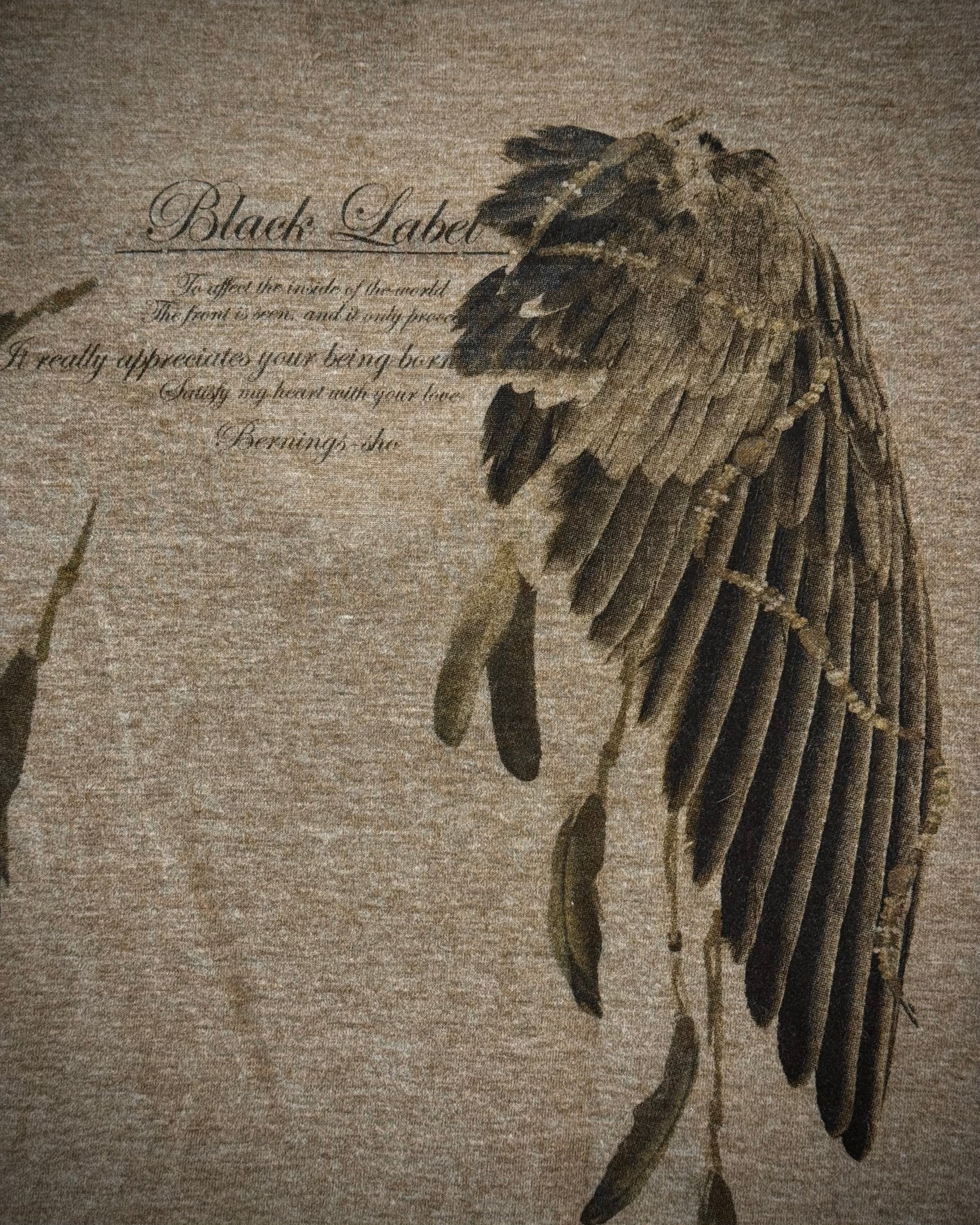Semantic Design Feathered Tribe Necklace T-Shirt