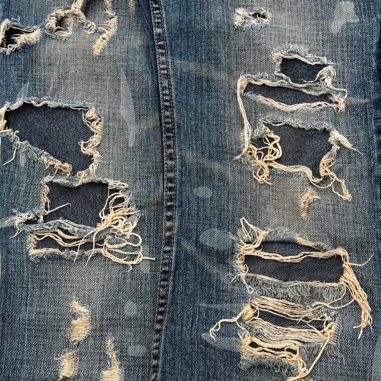 Tornado Mart Crash Repaired Flared Jeans