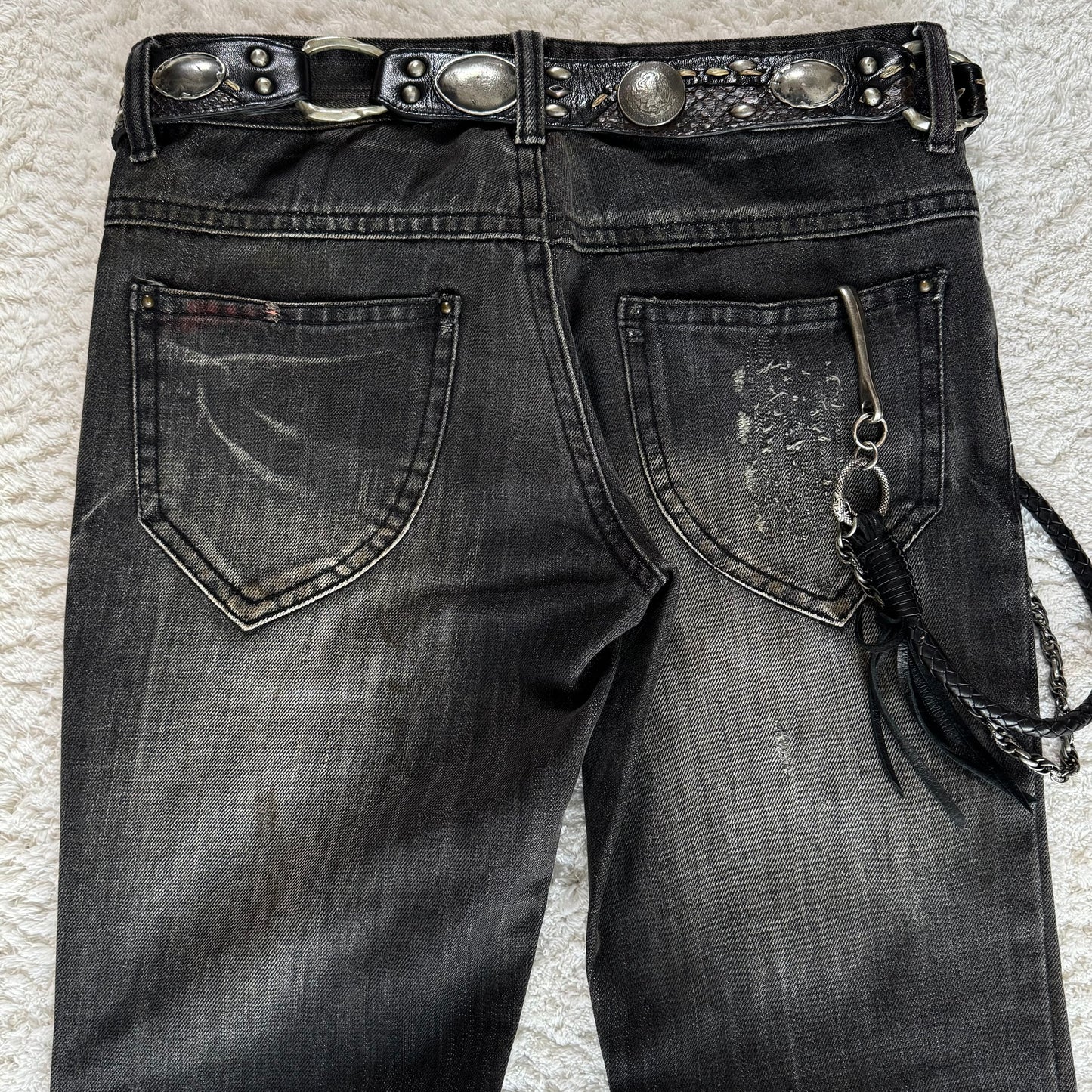Midas Vintage Processed Flared Jeans