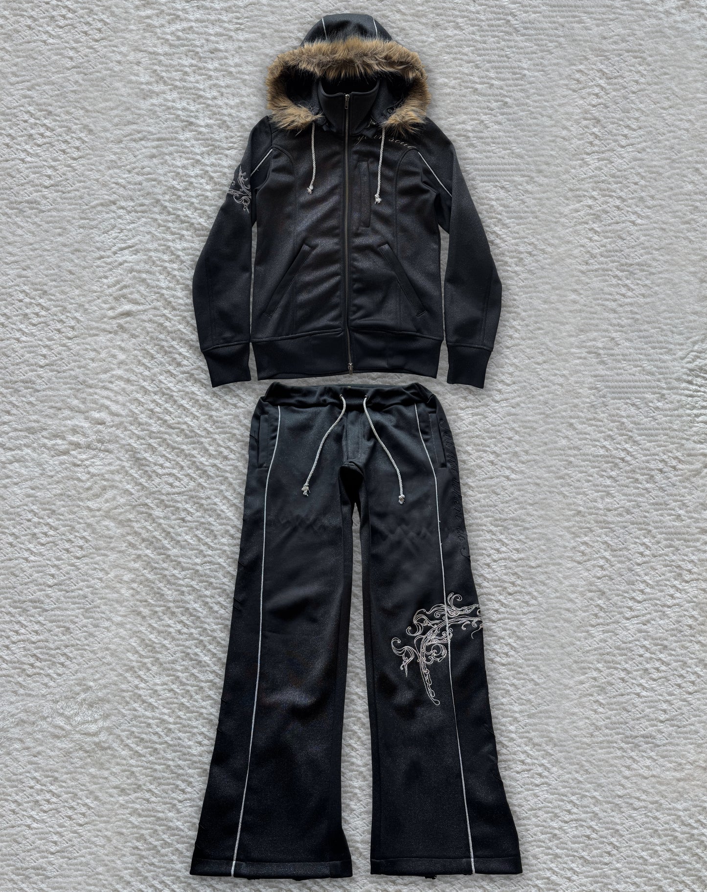 Midas Fur Hood Track Suit
