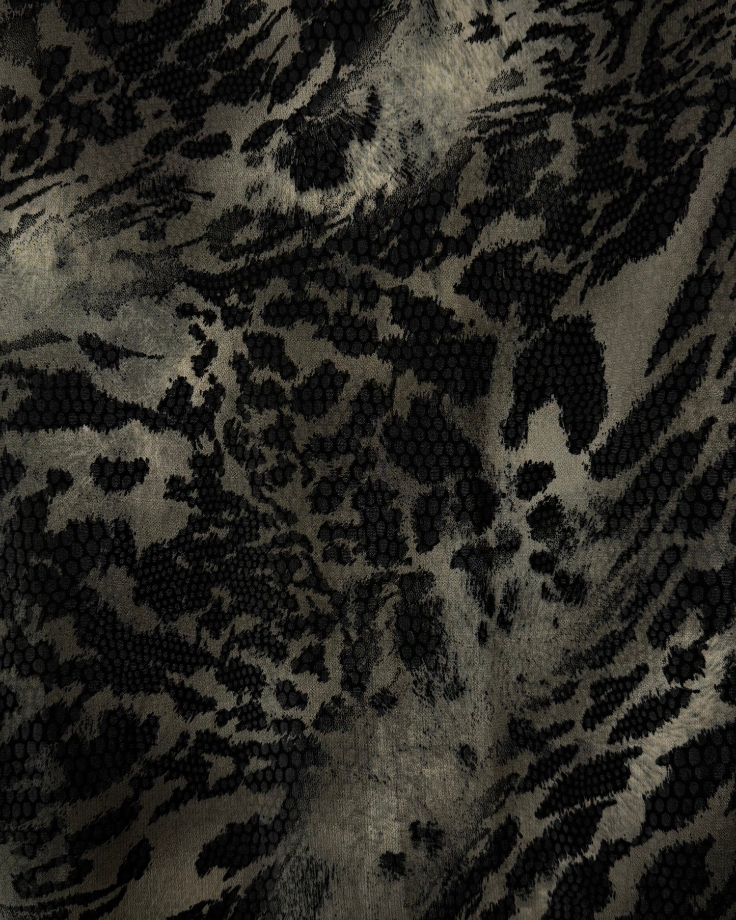 Xfrm Leopard Snakeskin Pattern Longsleeve