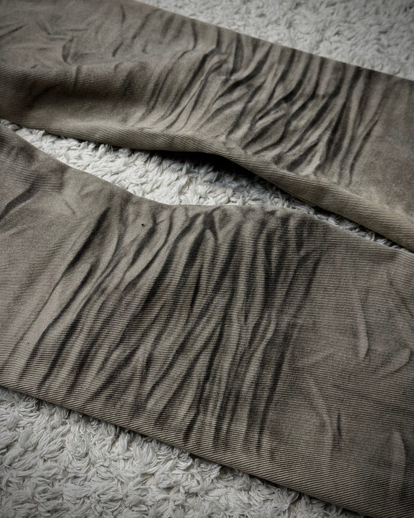 CavariA Leopard Repaired Clawmarks Bootcut Denim