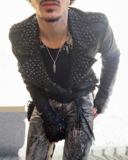 Tribal Gothic Pendant Necklace