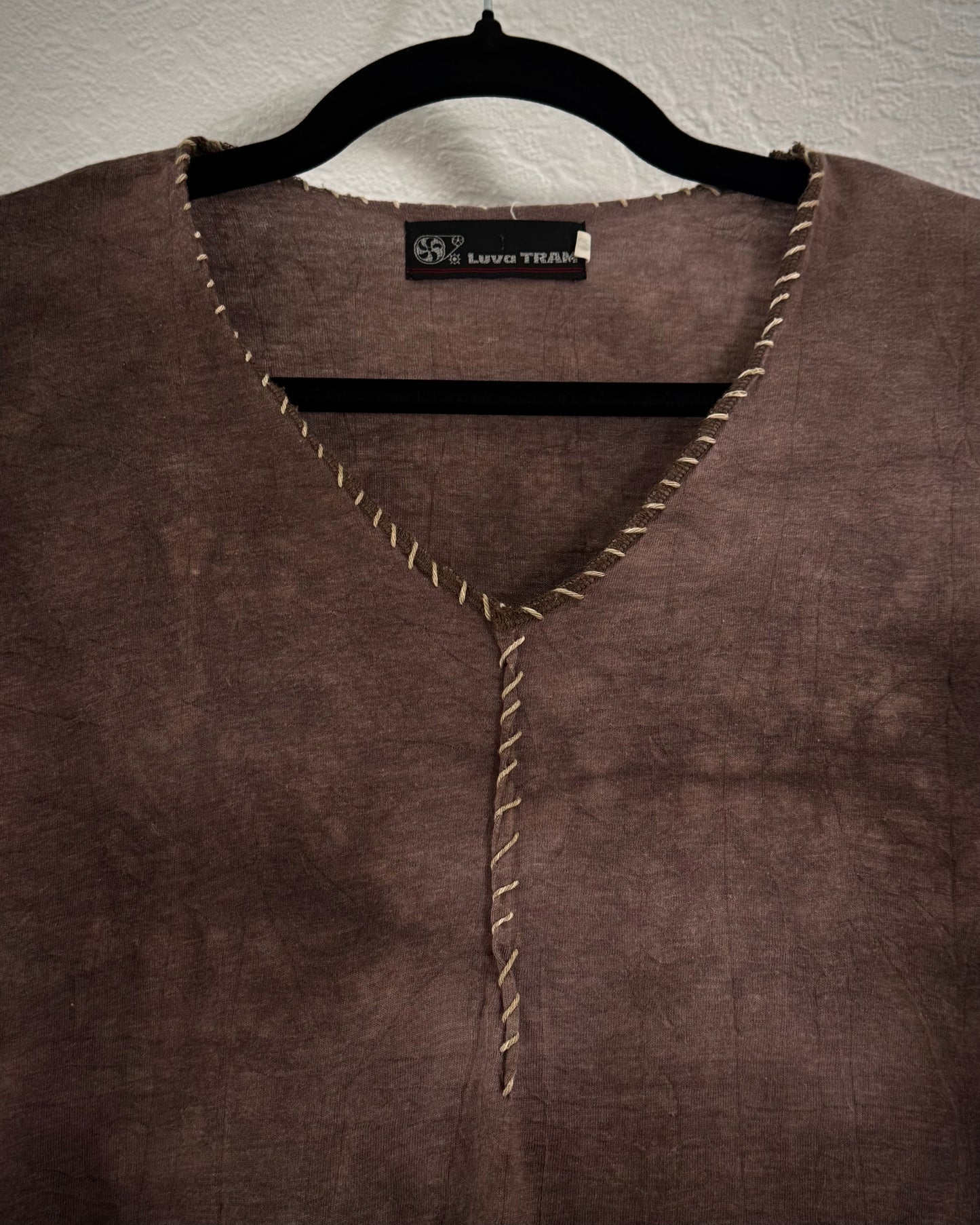 Luva Tram Scar Stitched Textured Longsleeve