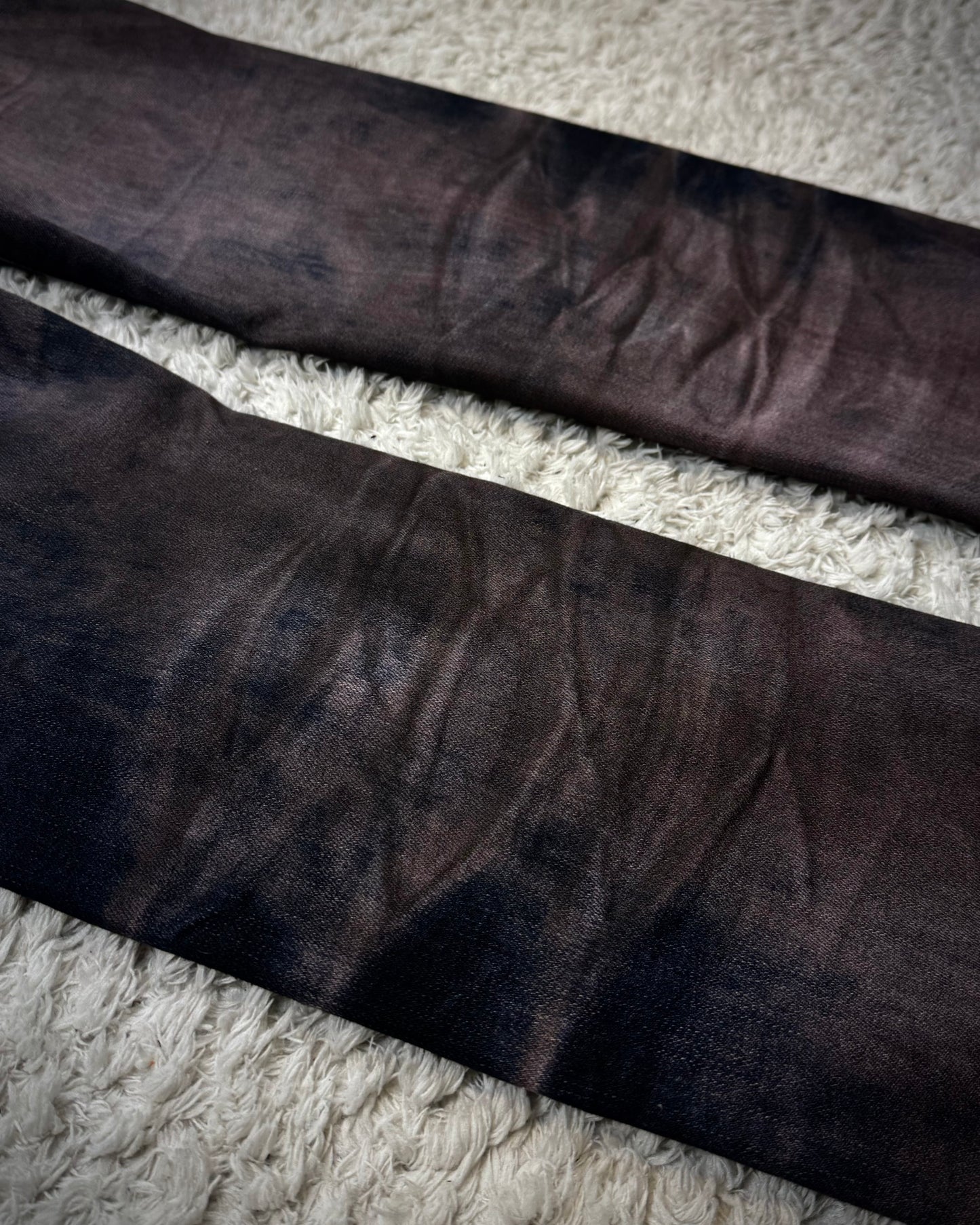 Tornado Mart Marble Washed Straight Leg Jeans