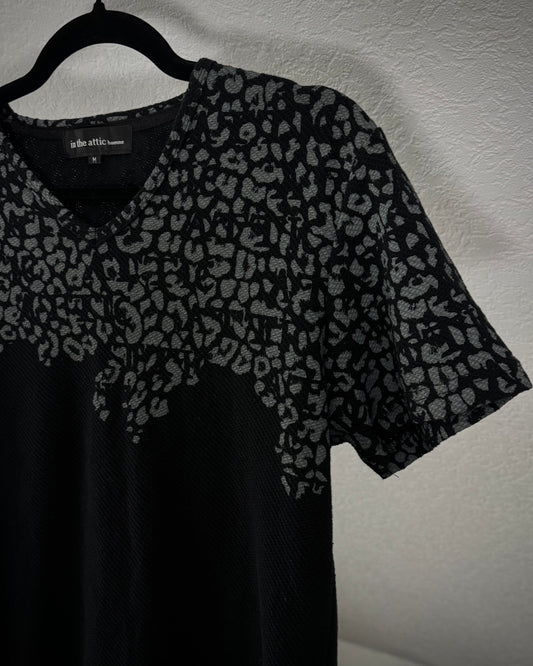 In The Attic Leopard Pattern T-Shirt