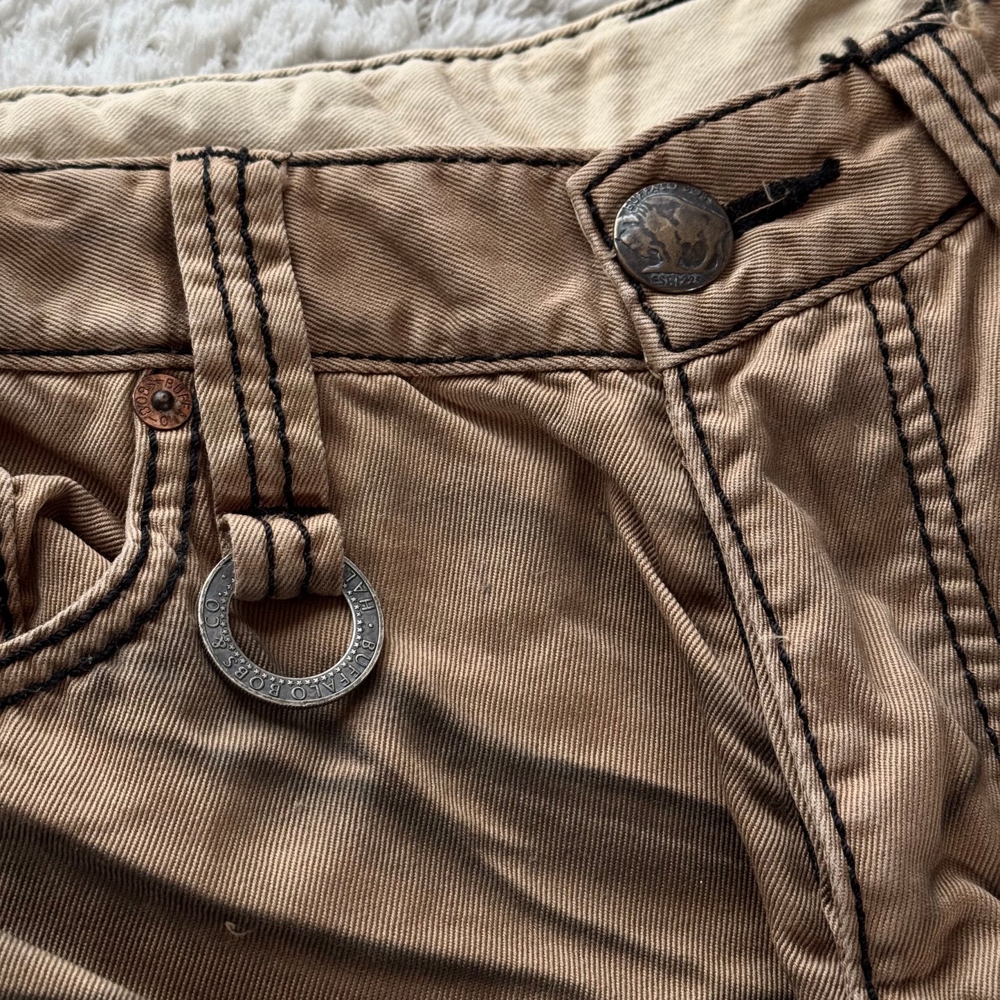 Buffalo Bobs Sand Wash Flared Jeans