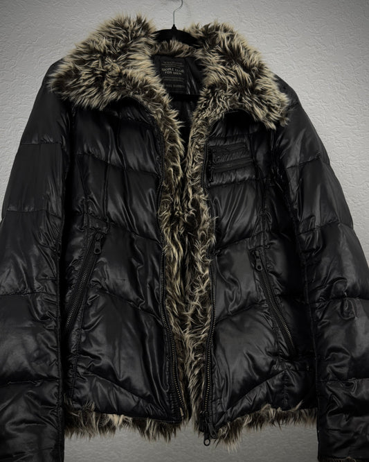 Nicole Club Fur Extended Puffer Jacket