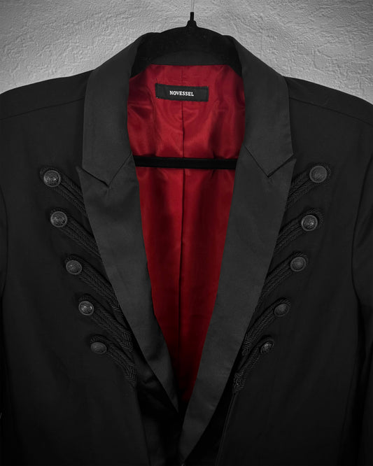 Novessel Layered Napoleon Chained Blazer