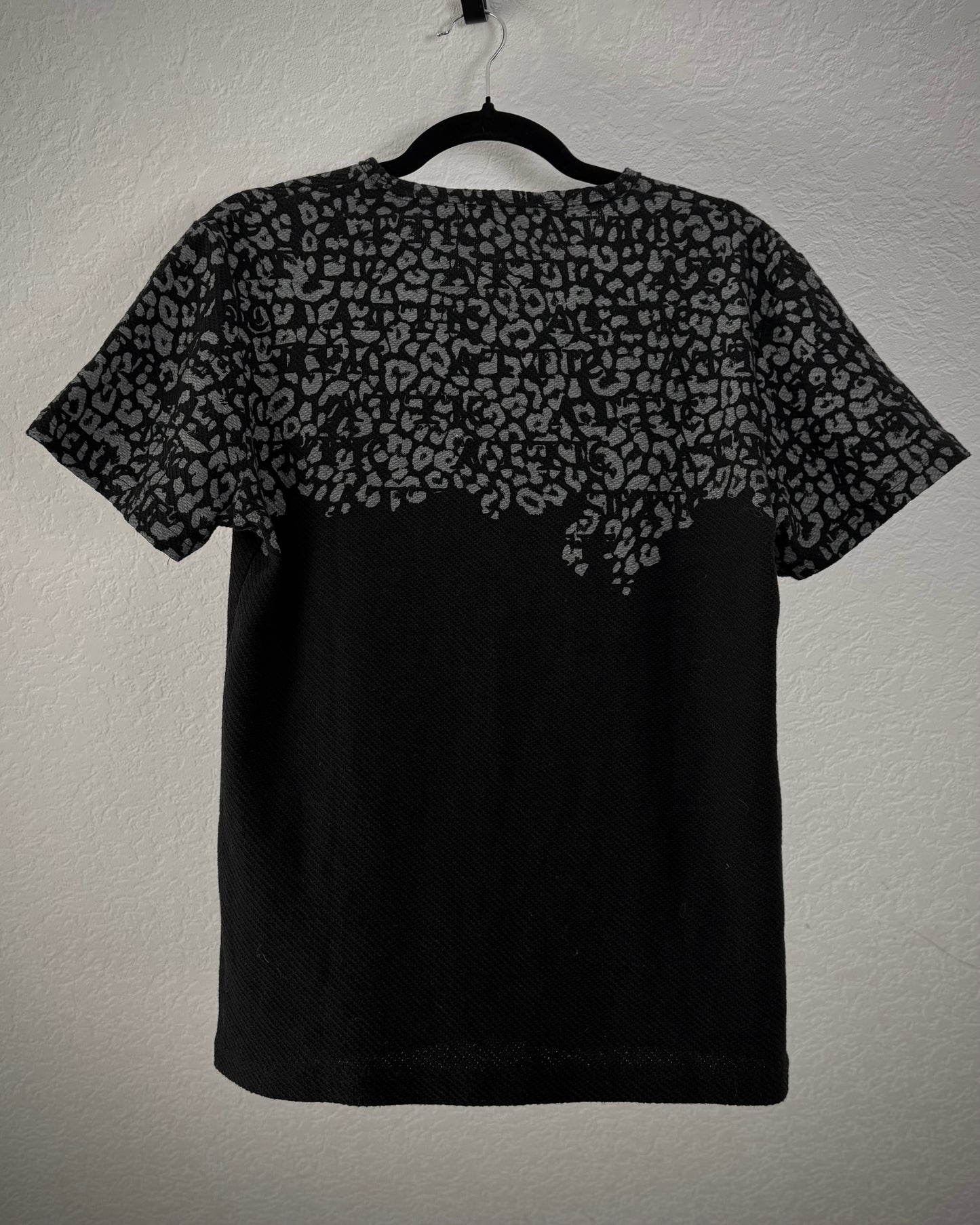 In The Attic Leopard Pattern T-Shirt