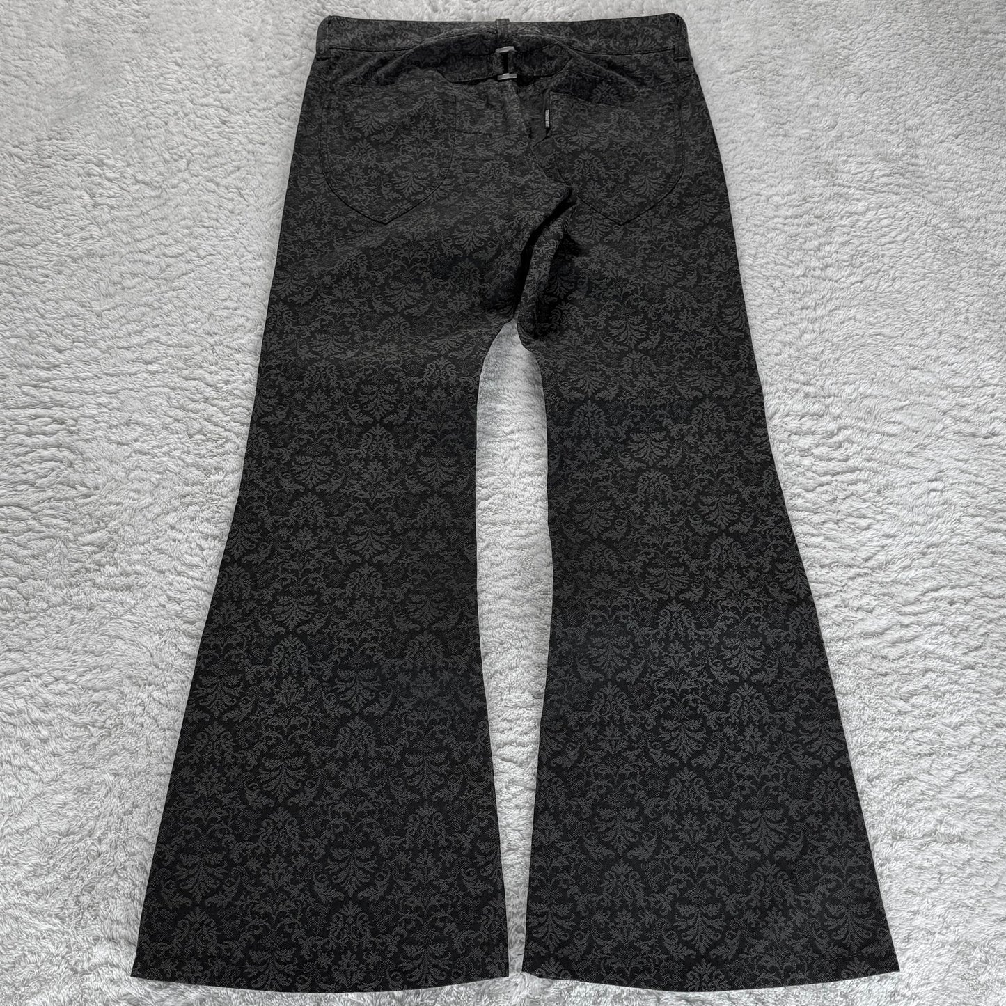 Tornado Mart Floral Formal Flared Pants