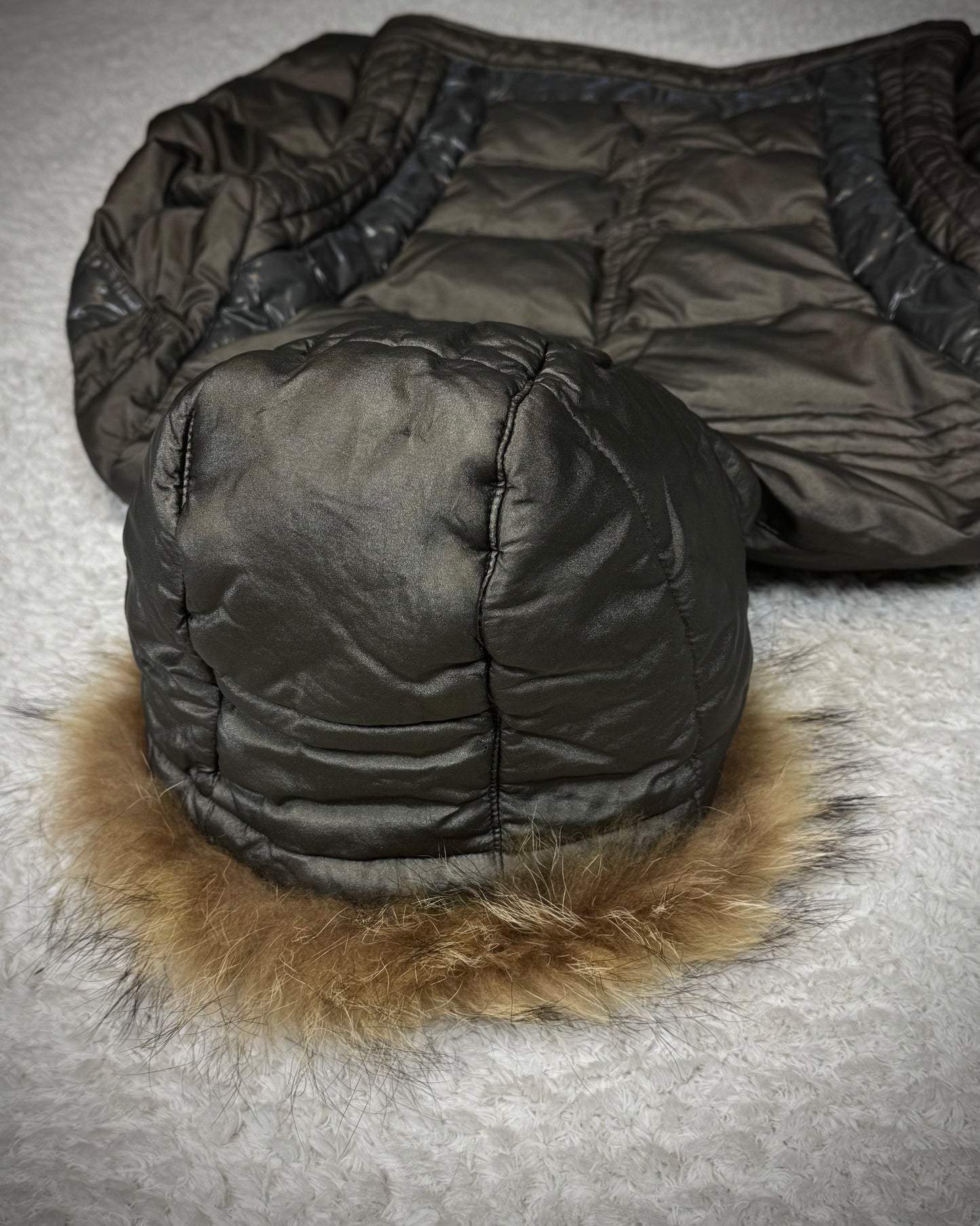 Nicole Club Fur Hood Puffer Jacket