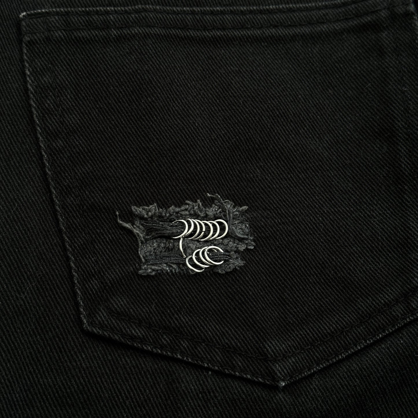 Glad News Pierced Lace-Up Cargo Pants