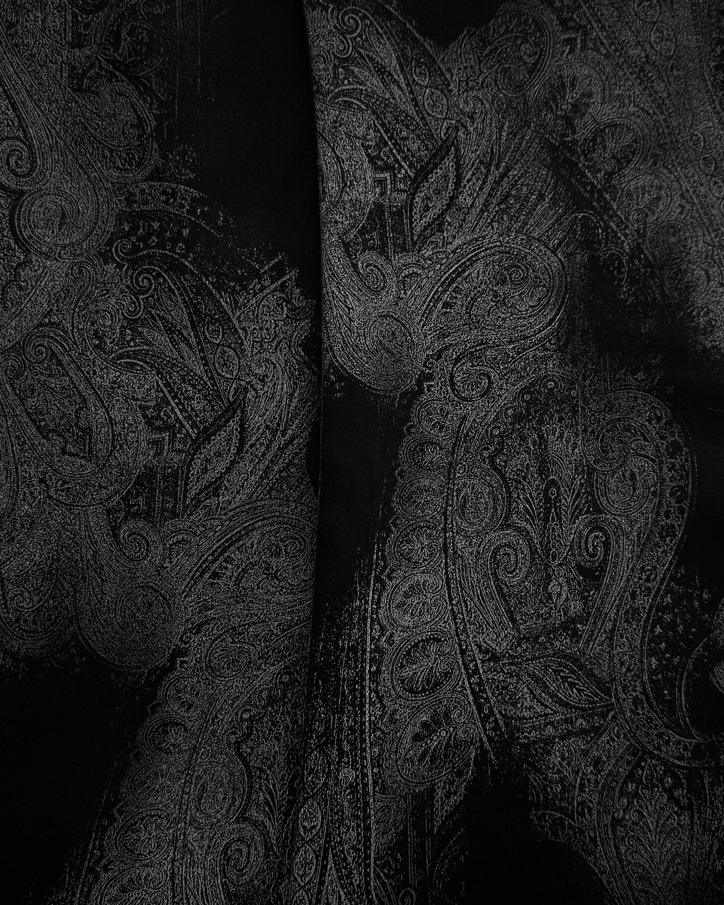 Tornado Mart Contrasted Paisley Flared Pants