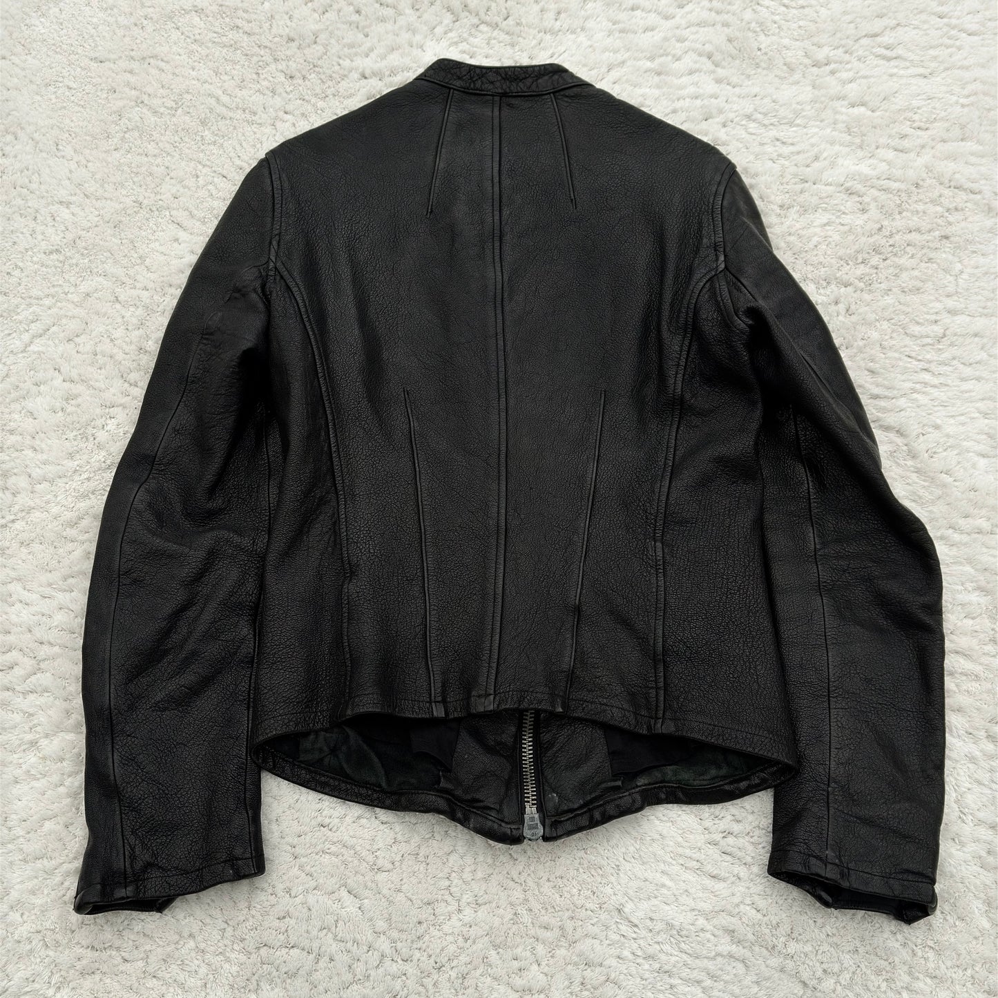 Buffalo Bobs Quilted Leather Jacket