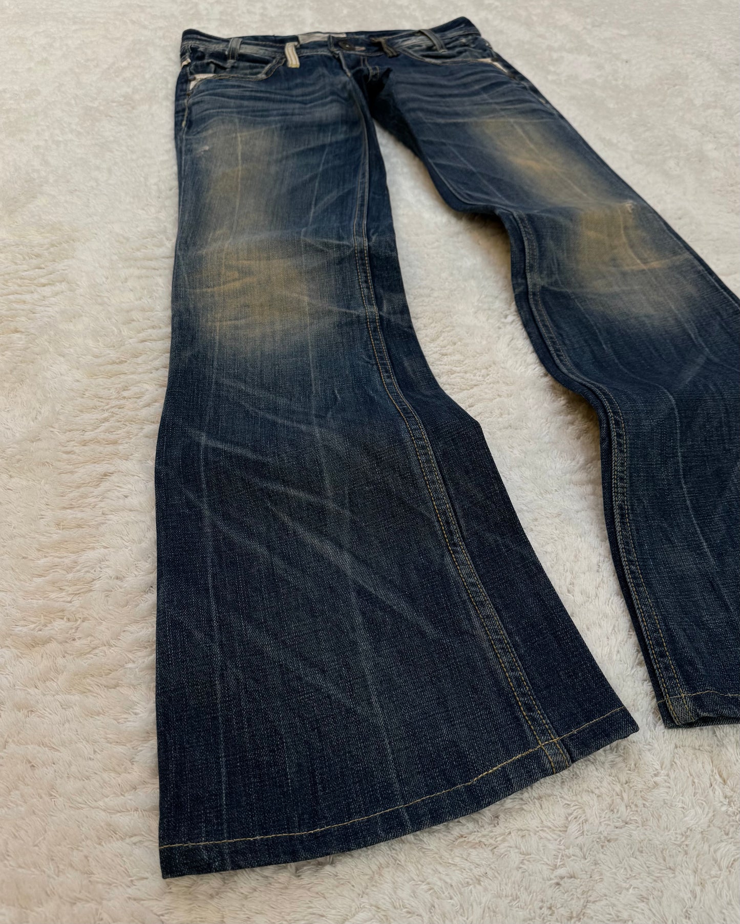 Lolita Mud Washed Flared Jeans