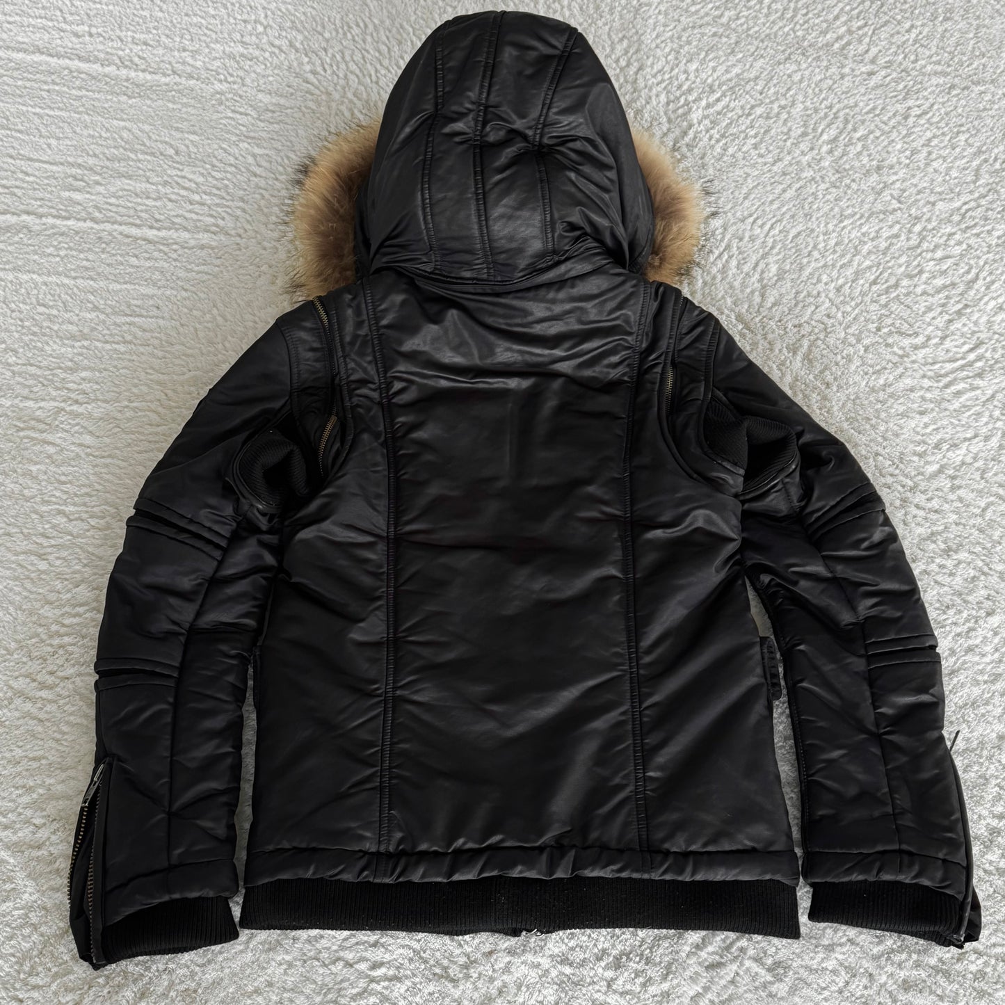 Bajra Raccoon Fur Puffer Jacket