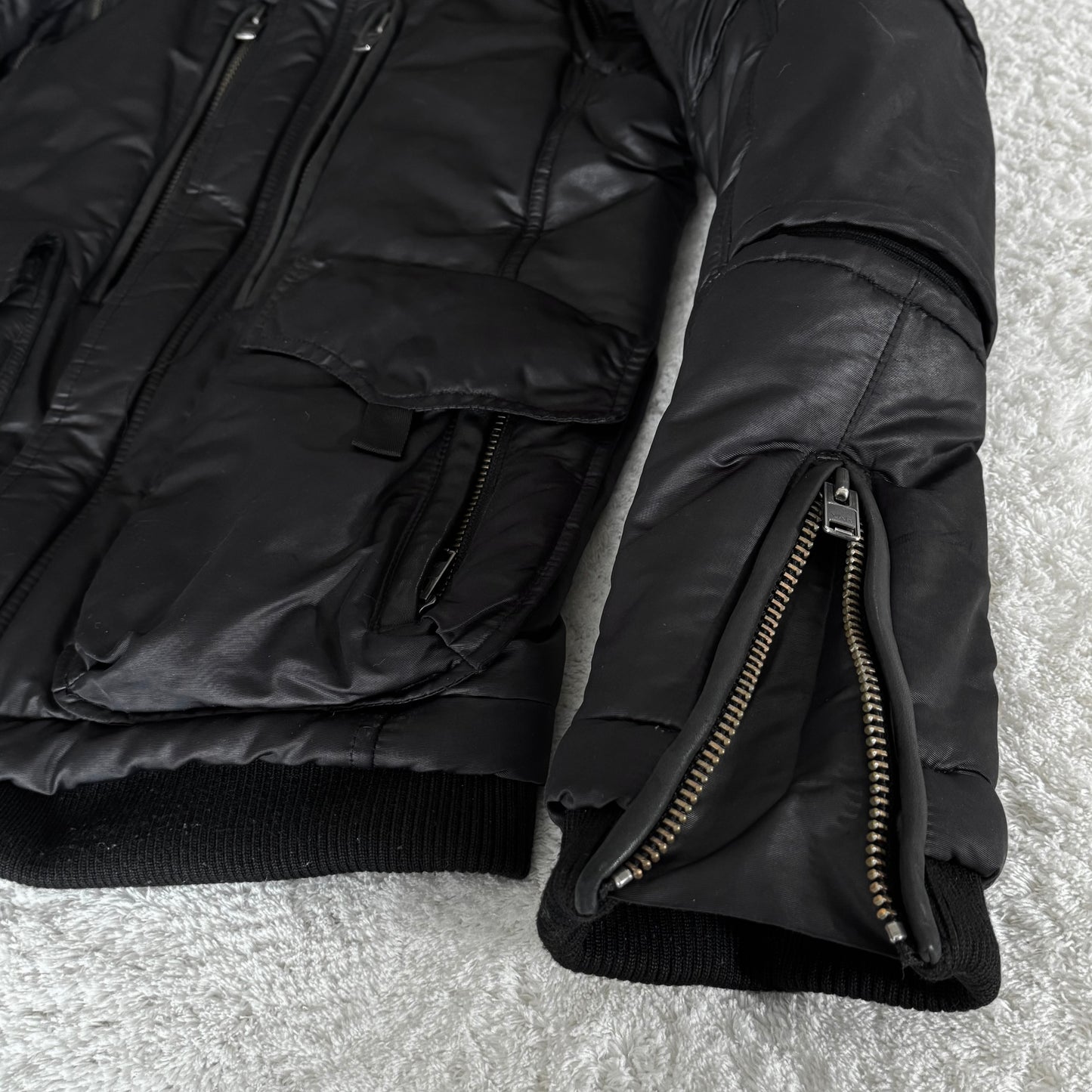 Bajra Raccoon Fur Puffer Jacket