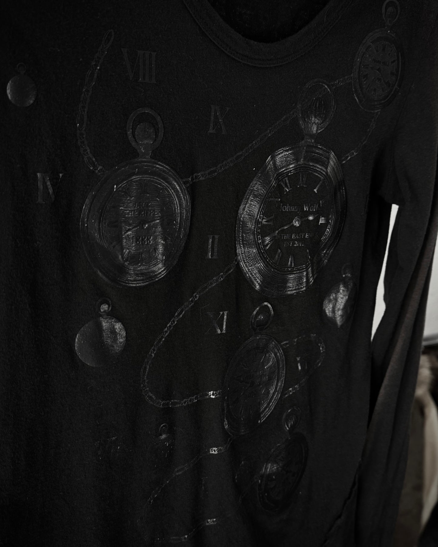 Johnny Wolf Coated Clockprint Longsleeve