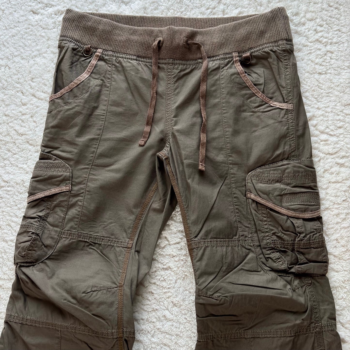 G.O.A Earthy Flared Cargo Pants