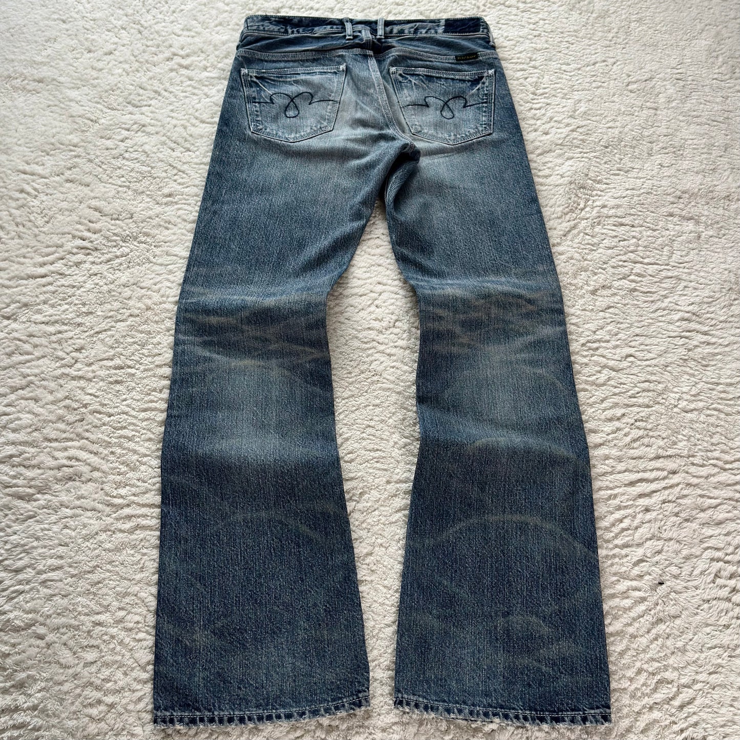 Made In Nippon Washed Bootcut Jeans