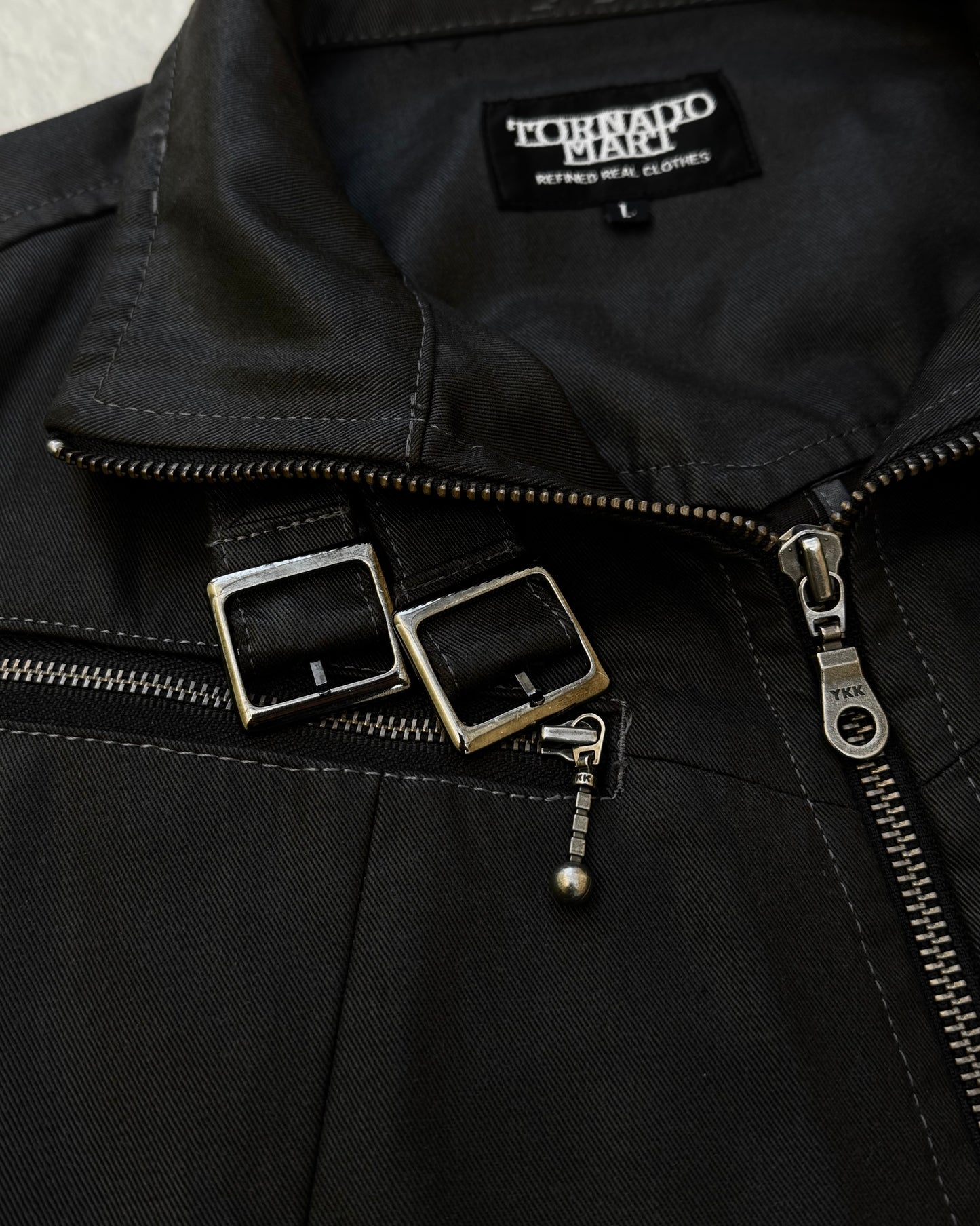 Tornado Mart Waxed Belted Rider Jacket