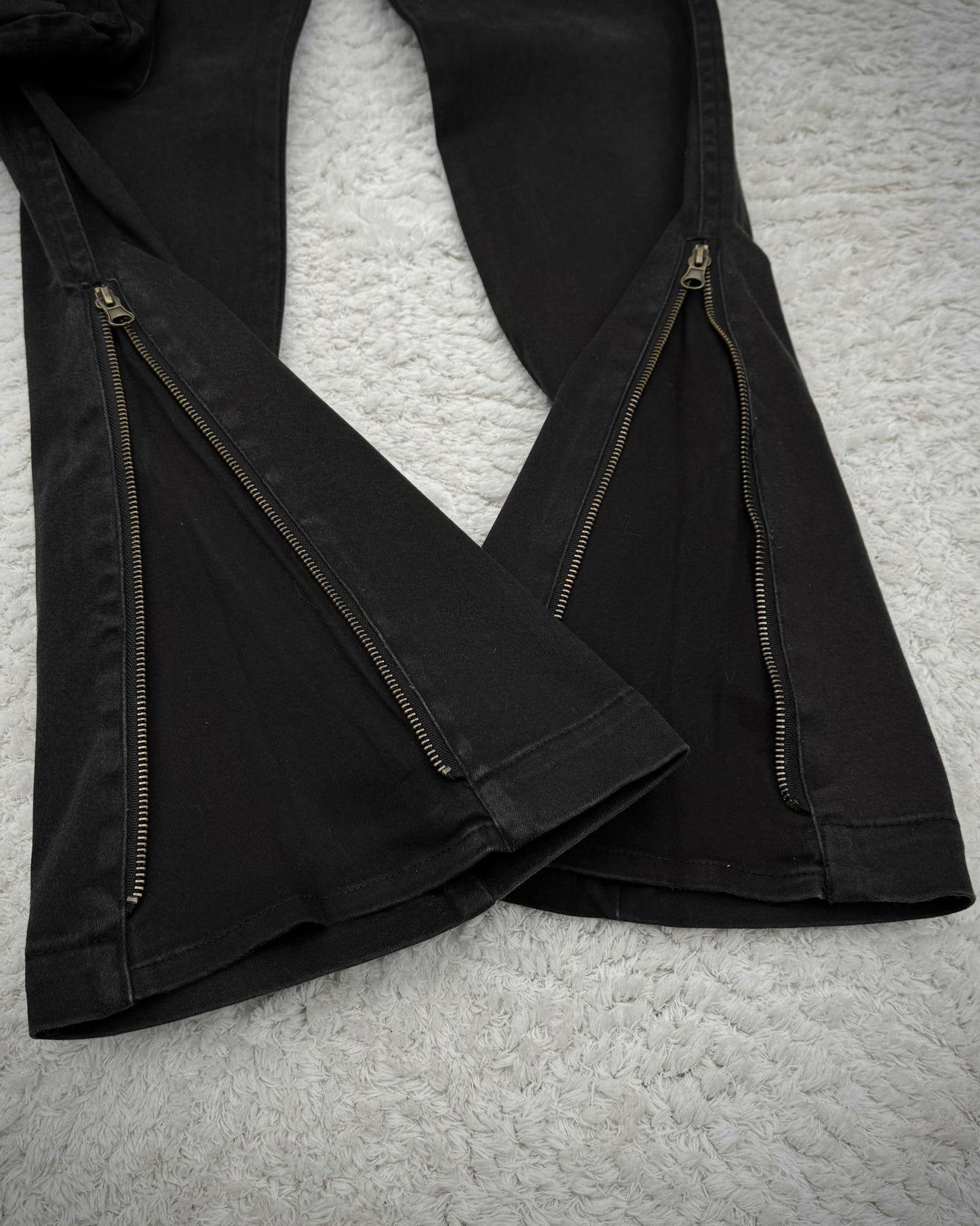 Semantic Design Studded Flared Cargo Pants