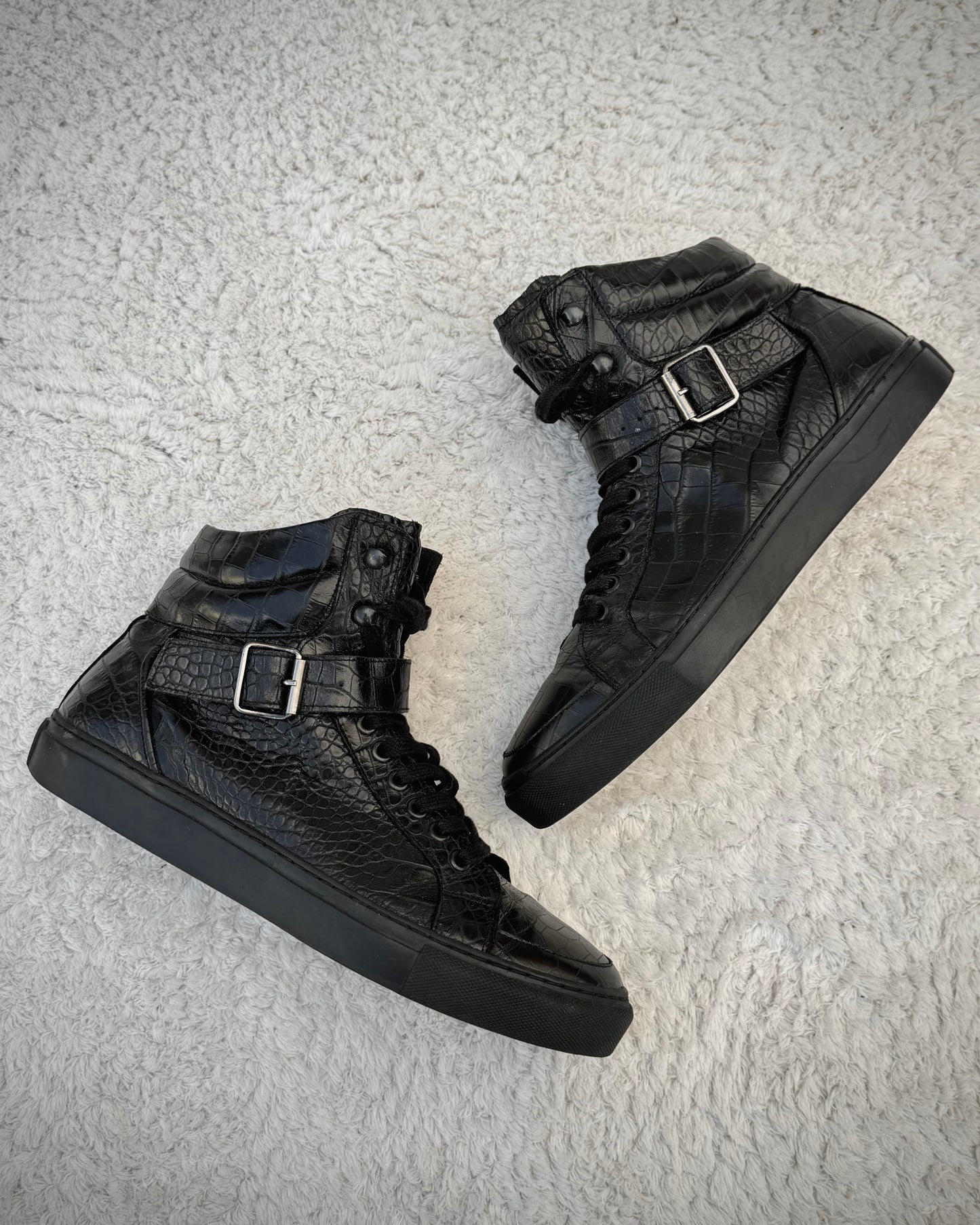 The Kopples Crocodile Leather Sneakers