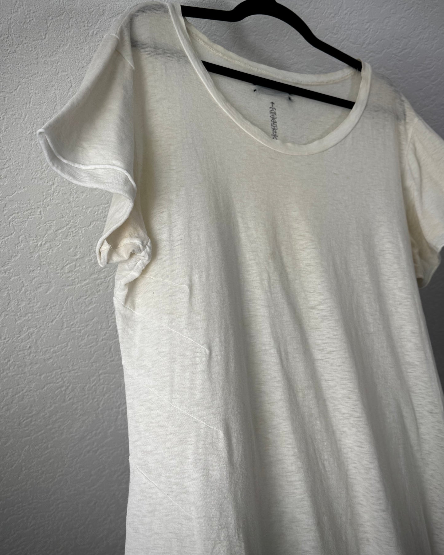IfSixWasNine Asymmetrical „Bone“ T-Shirt