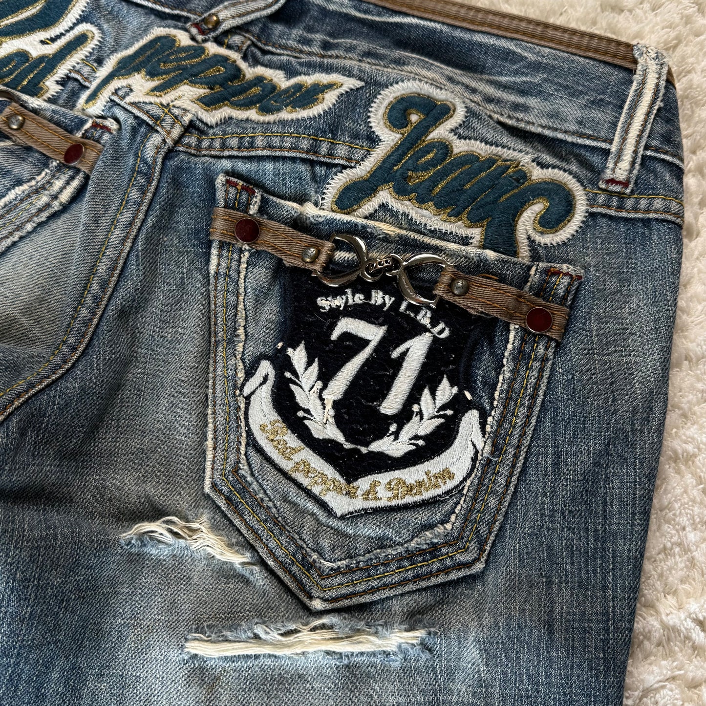 Red Pepper Vintage Flared Jeans