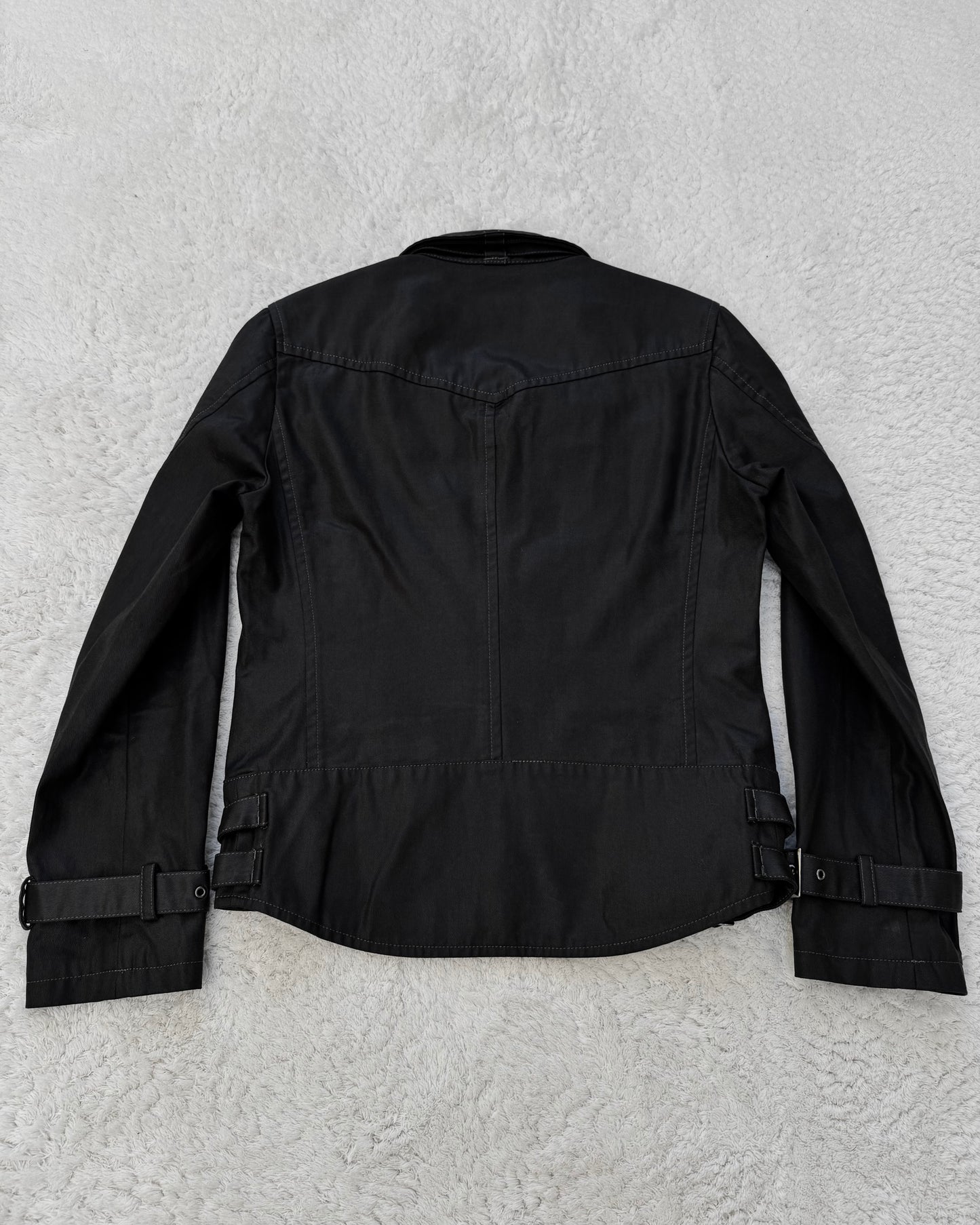 Tornado Mart Waxed Belted Rider Jacket
