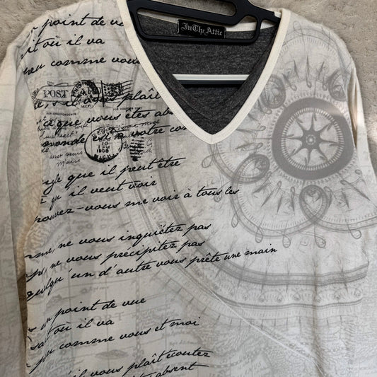 In The Attic Layered Poem Longsleeve
