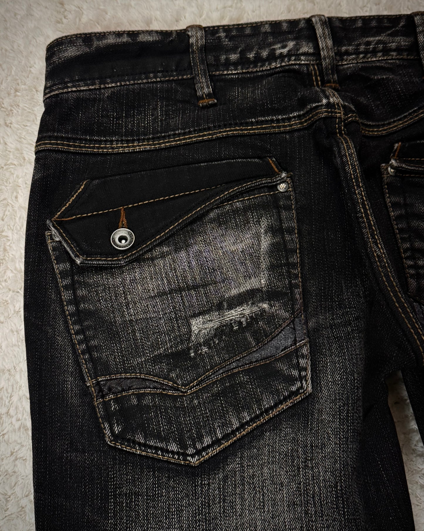 Nicole Club Whisker Washed Bootcut Denim