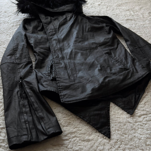 Vice Fairy Vampire Fur Hood Jacket
