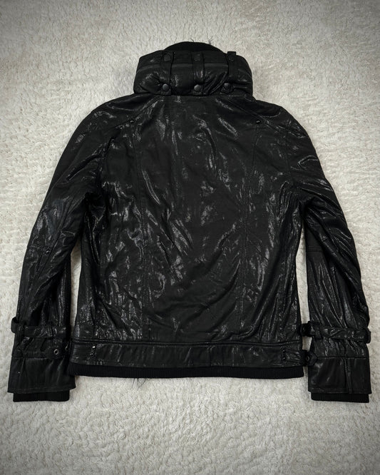 Midas Stingray Waxed Chained Fur Bono Jacket