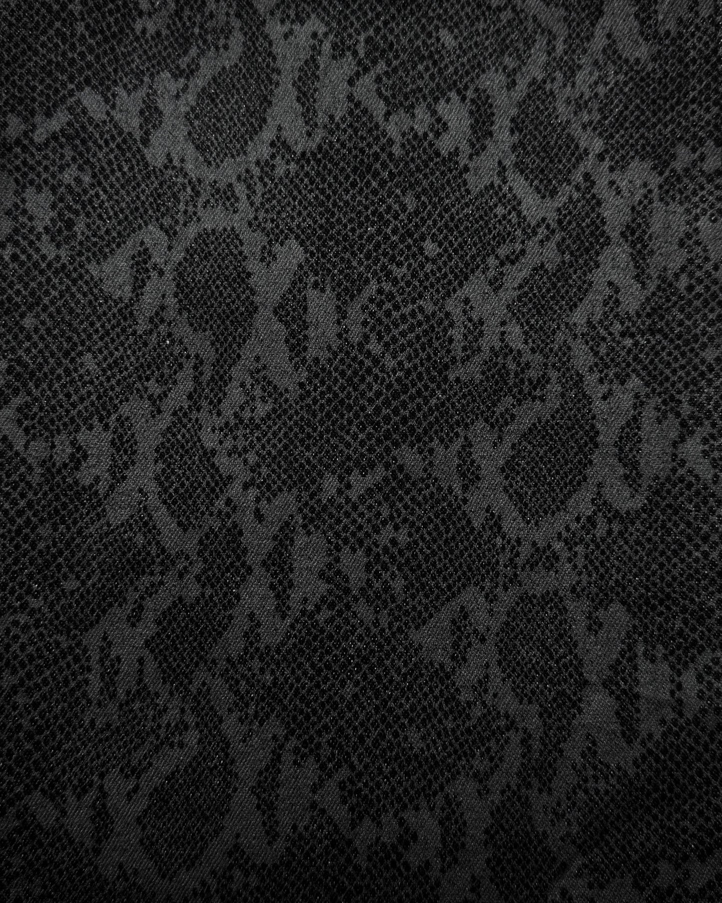 Bison Snakeskin Pattern Flared Pants