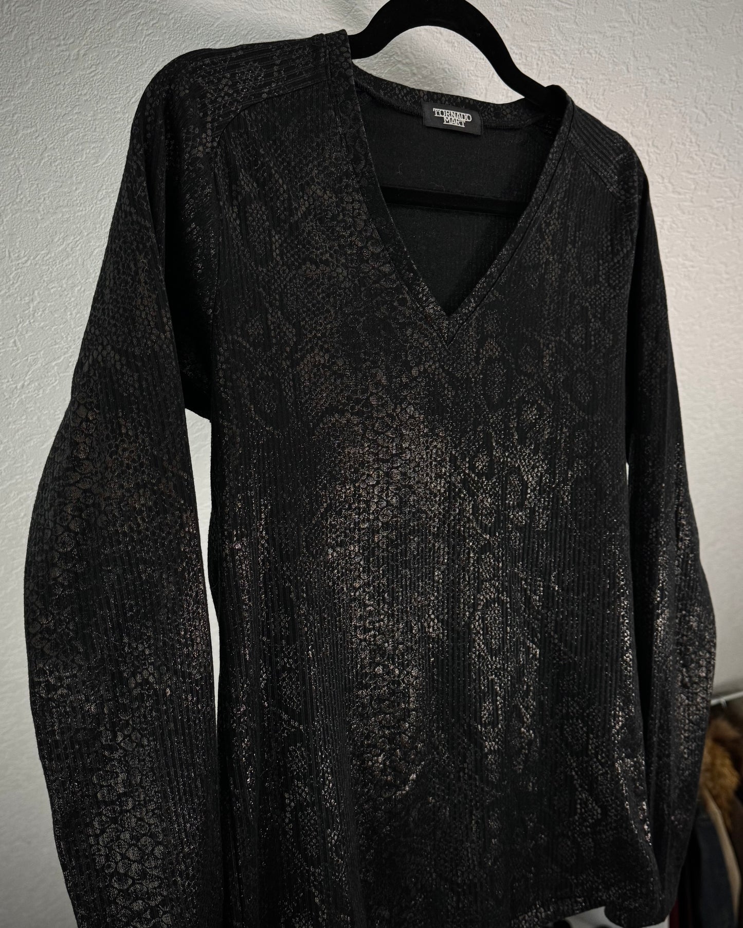 Tornado Mart Snakeskin Pattern Longsleeve