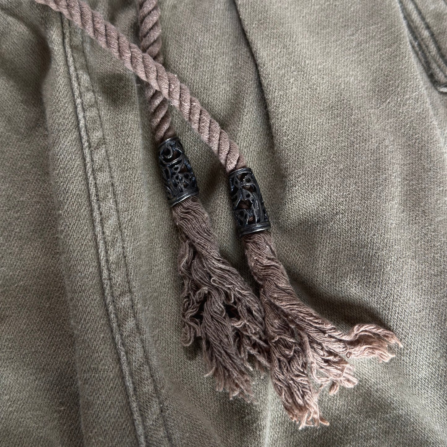 G.O.A Fur & Feather Pocket Flared Cargo Pants