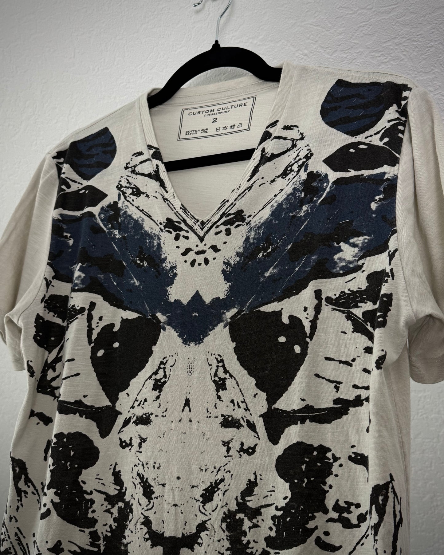 Custom Culture Rorschach Inkblot T-Shirt