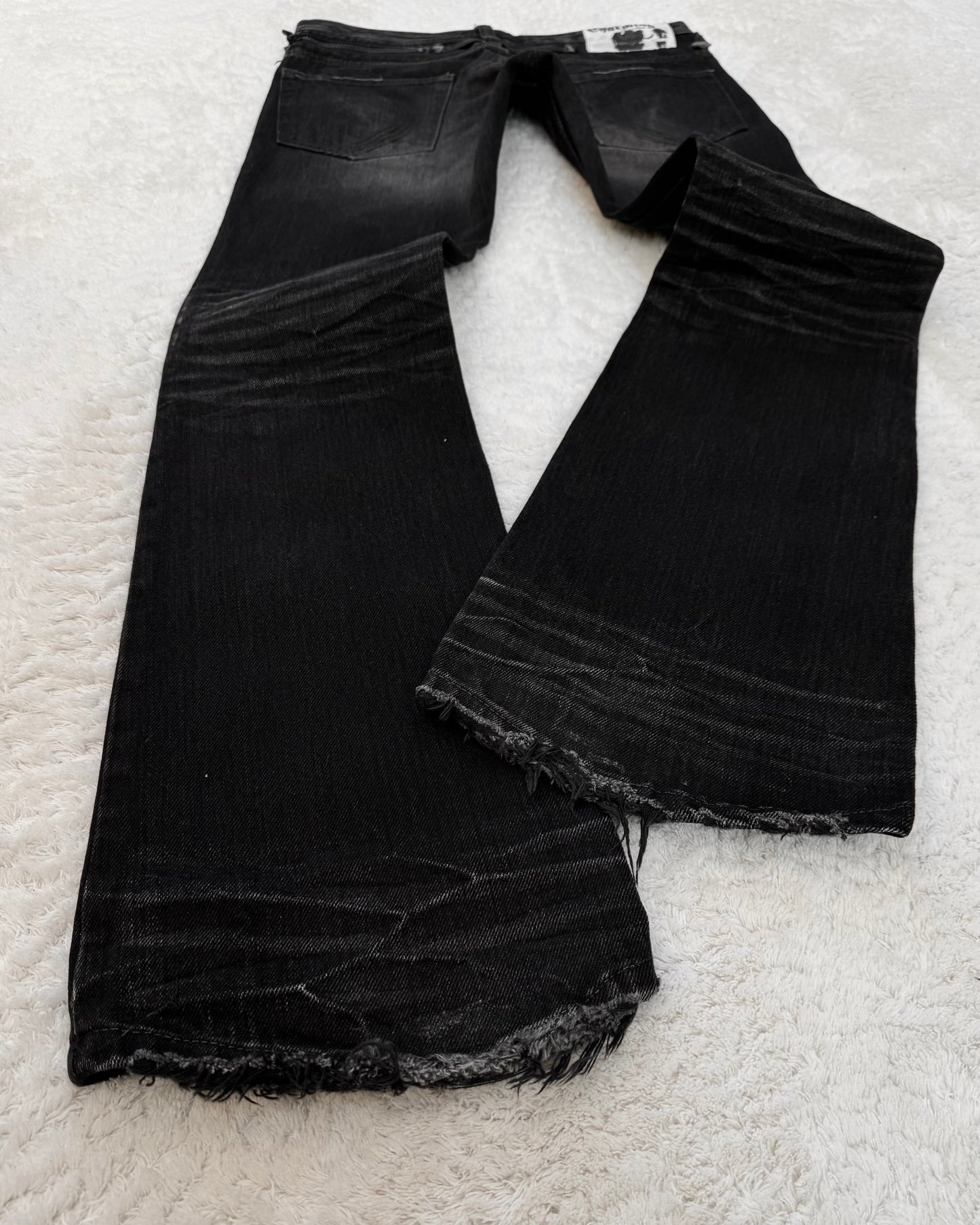 Charmcult Whisker Washed Slim Bootcut Jeans